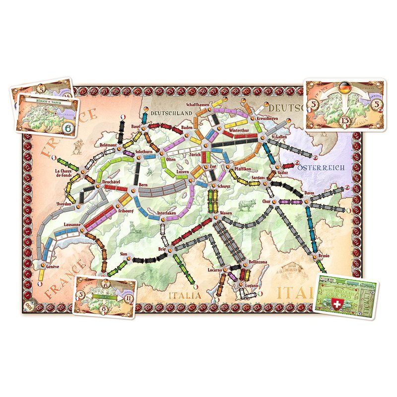 Ticket to Ride Map Collection 2: India & Switzerland imagen 2