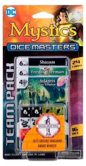 dc comics dice masters mystics team pack
