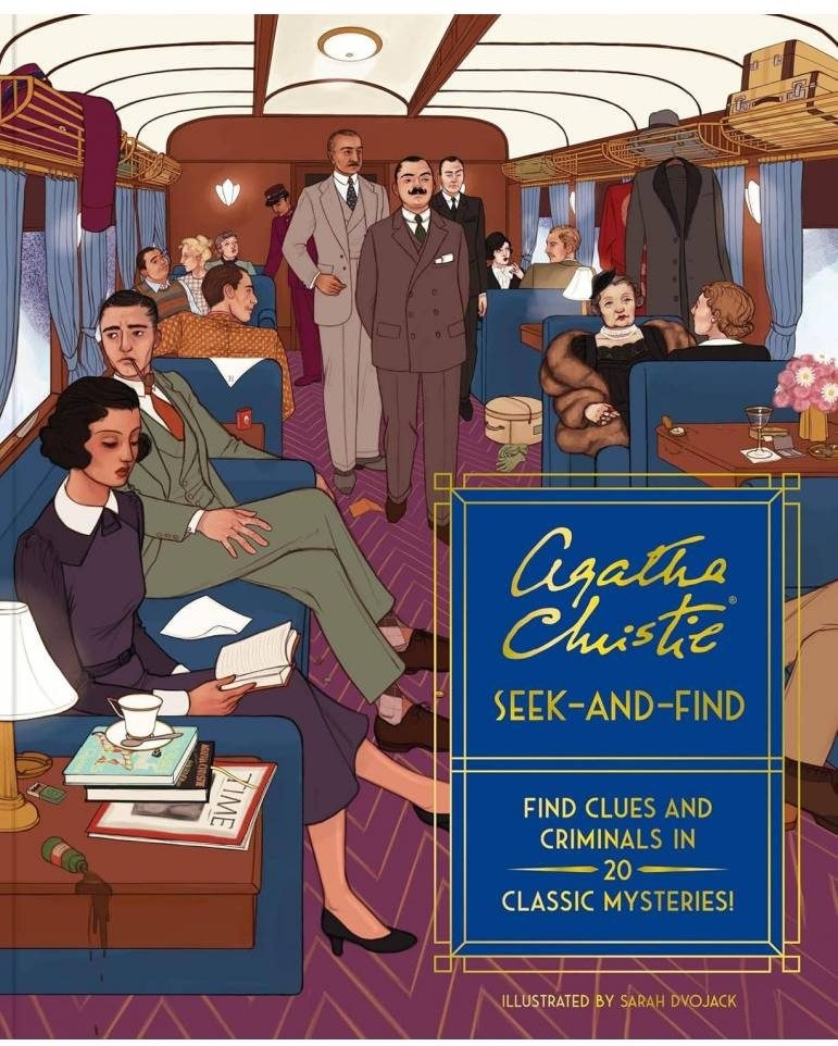 agatha christie seek and find