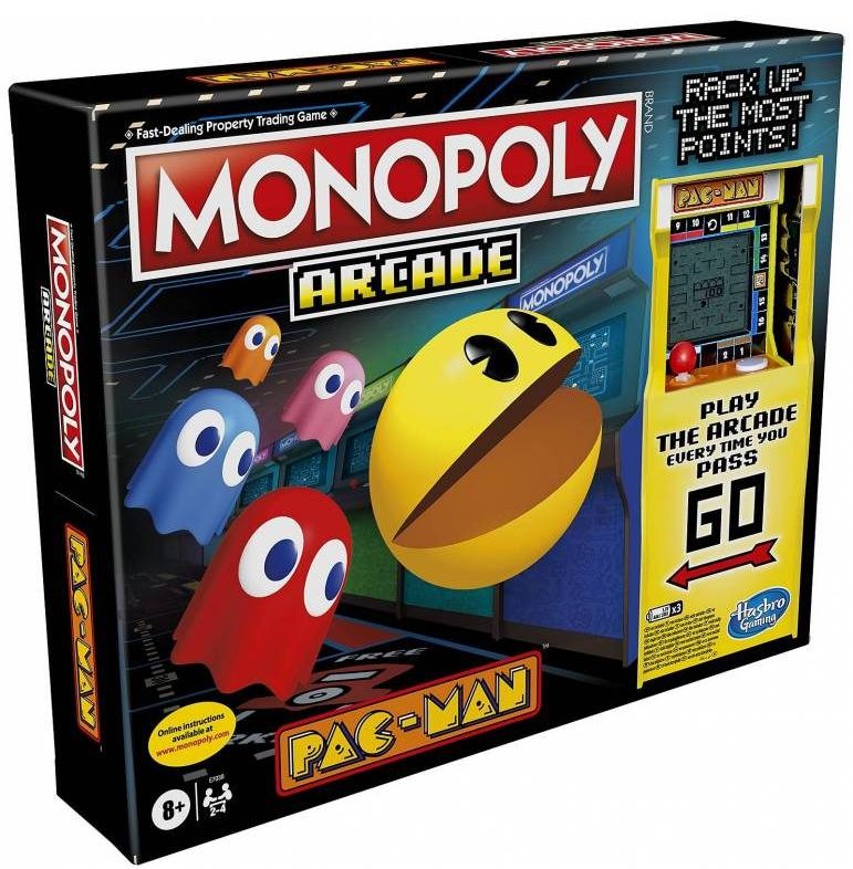 monopoly arcade pac man