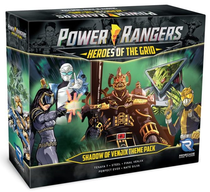 power rangers heroes of the grid shadow of venjix theme pack