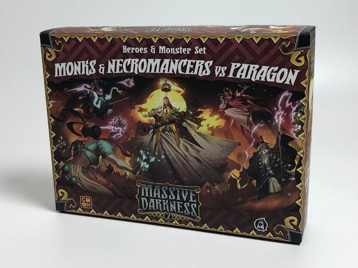 massive darkness 2 heroes monster set monks necromancers vs