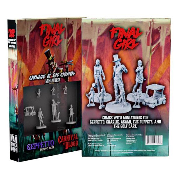 final girl carnage at the carnival miniatures