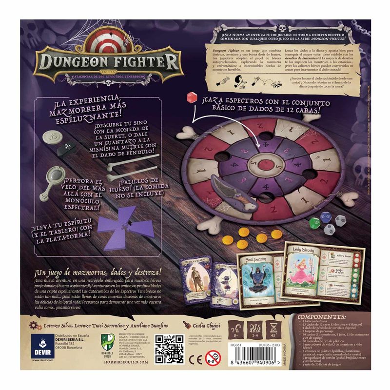 Dungeon Fighter in the Catacombs of Gloomy Ghosts