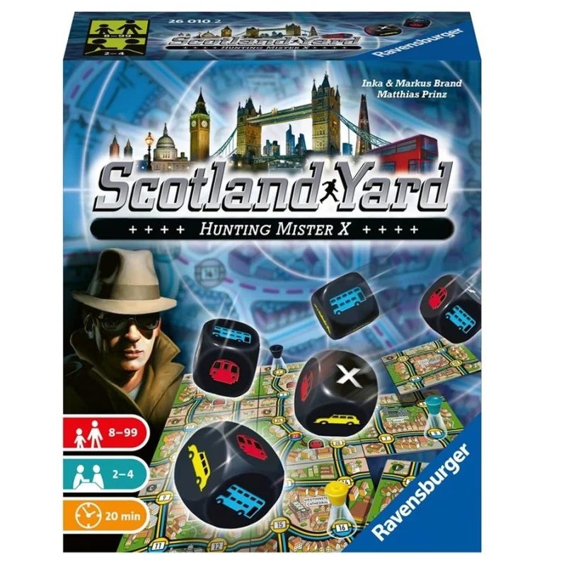 scotland yard the dice game