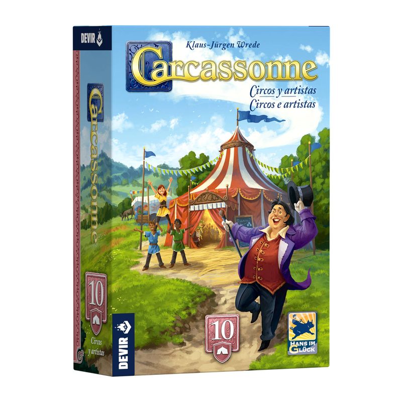 carcassonne exp 10 8211 circos y artistas
