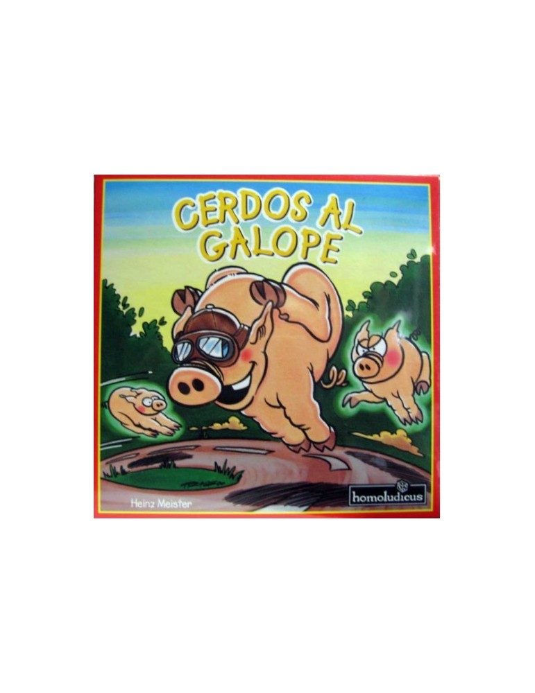 cerdos al galope