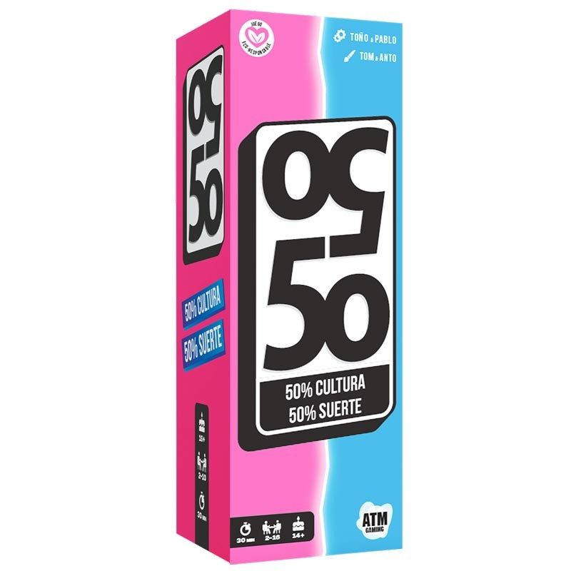 50 50. 50% Cultura 50% Suerte