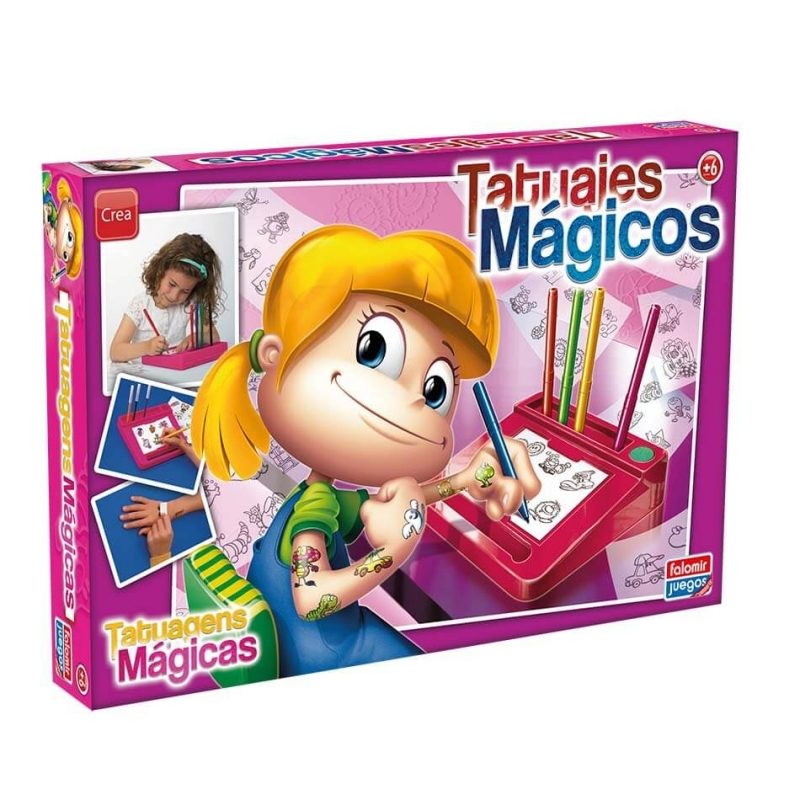 tatuajes magicos rosa