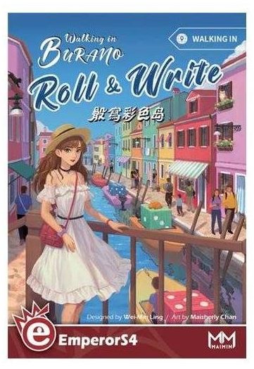 Walking in Burano: Roll & Write