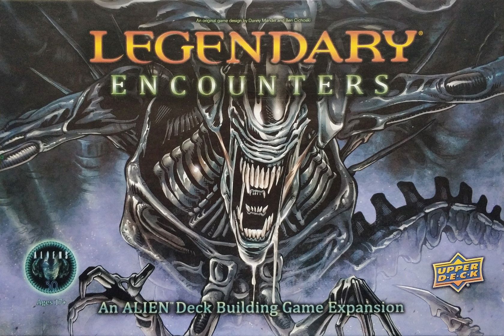 legendary encounters an alien deck building game expansion
