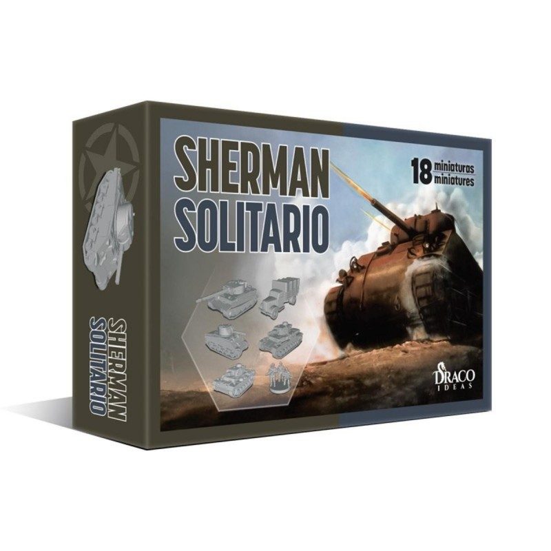 sherman solitario set 18 miniaturas