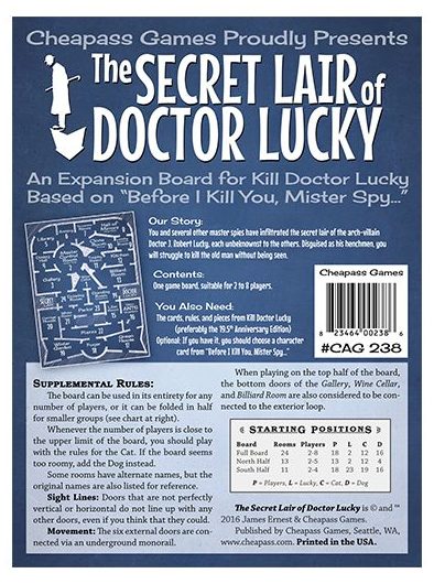 kill doctor lucky the secret lair of doctor lucky