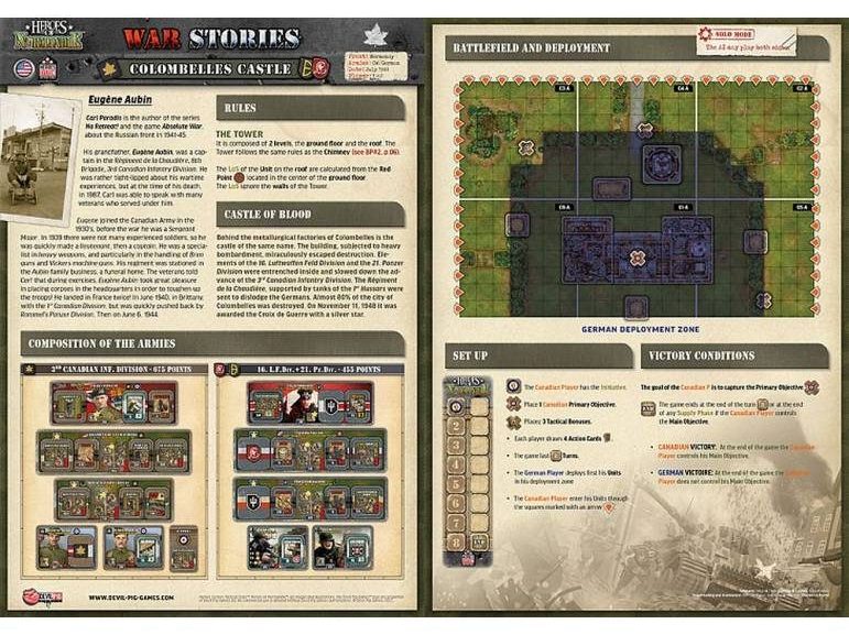 heroes of normandie war stories 02 colombelles castle