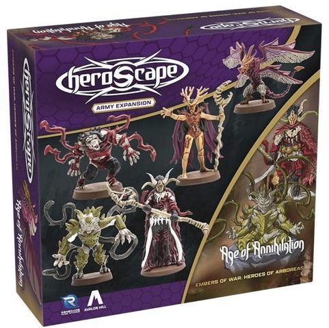 heroscape heroes of arboreas army expansion