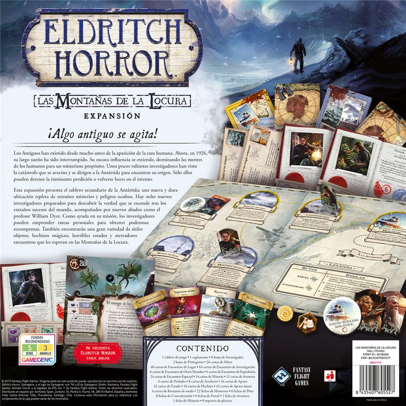 Eldritch Horror: Las Montañas de la Locura