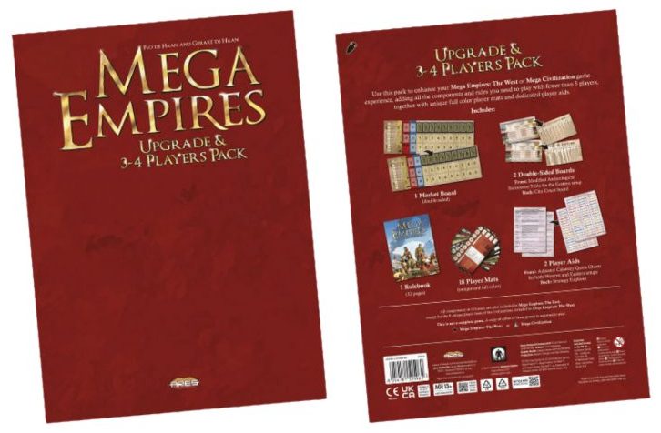 Mega Imperios: Pack de Mejora y 3-4 Jugadores