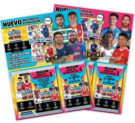 multipack regional ucl match attax 20212022