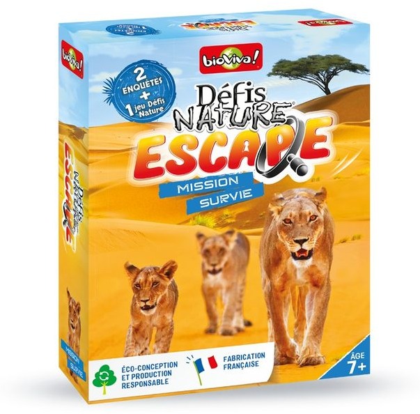 defis nature escape mission survie