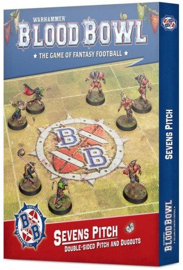 Blood Bowl (Second Season Edition): Sevens Pitch & Dugout Set