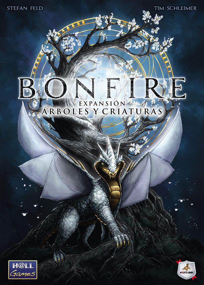 bonfire arboles y criaturas