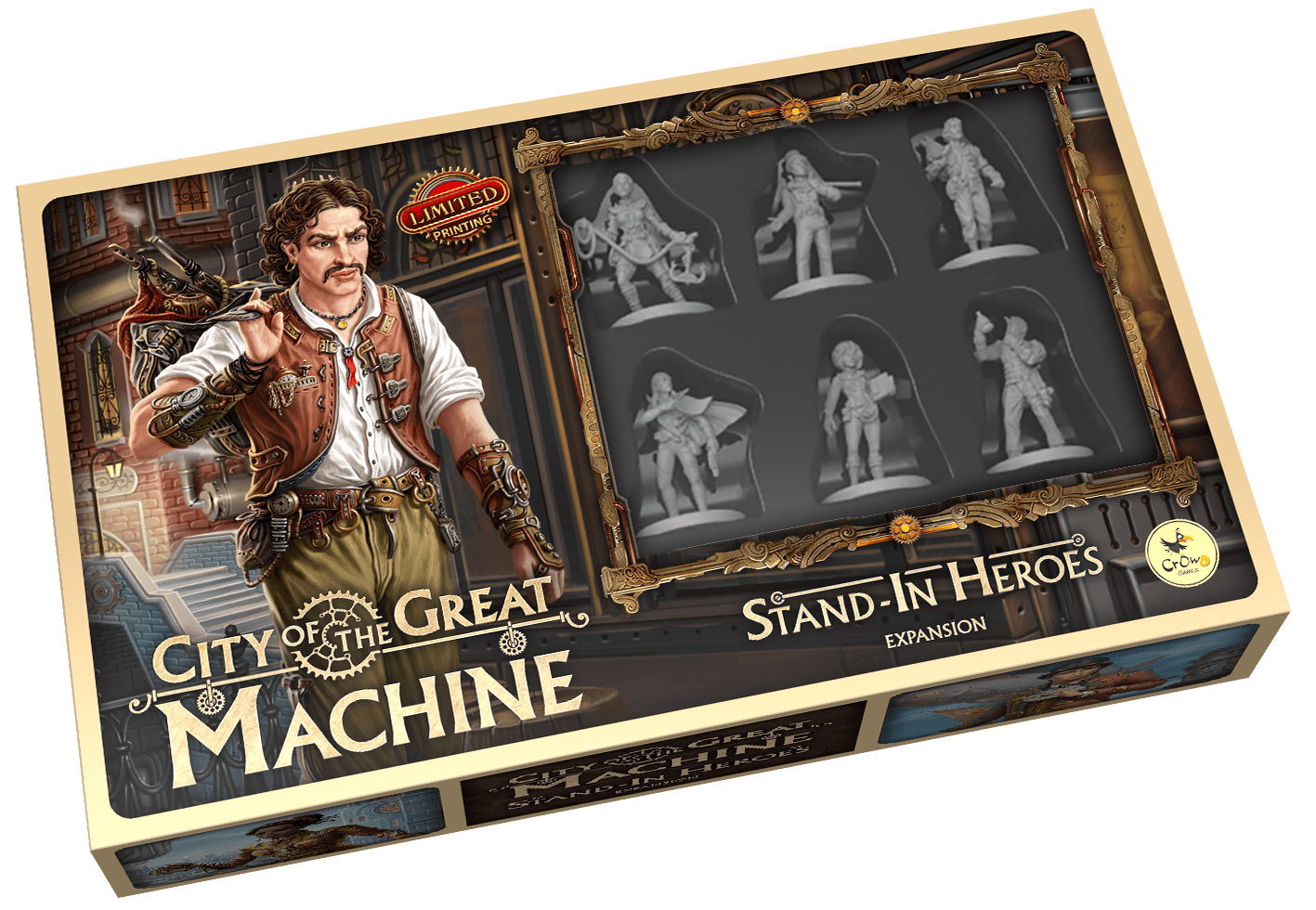 City of the Great Machine: Héroes de Apoyo