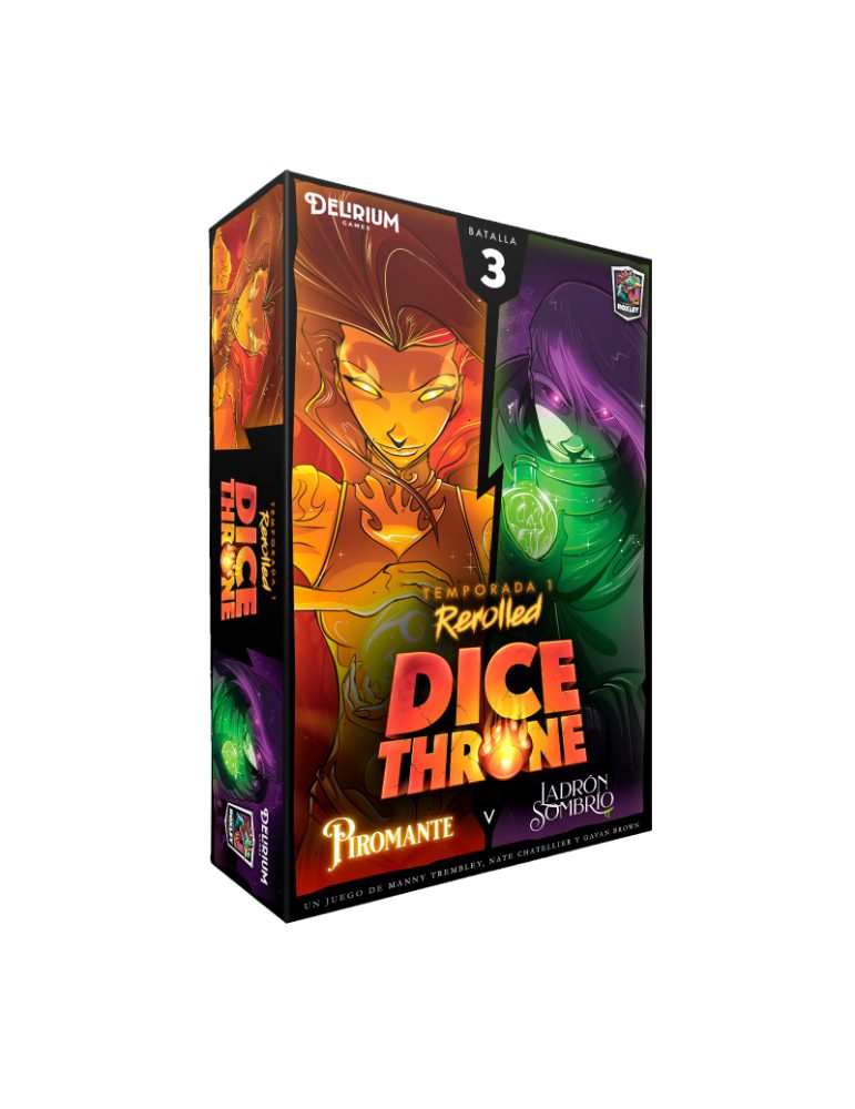 Dice Throne Pyromancer vs Shadow Thief