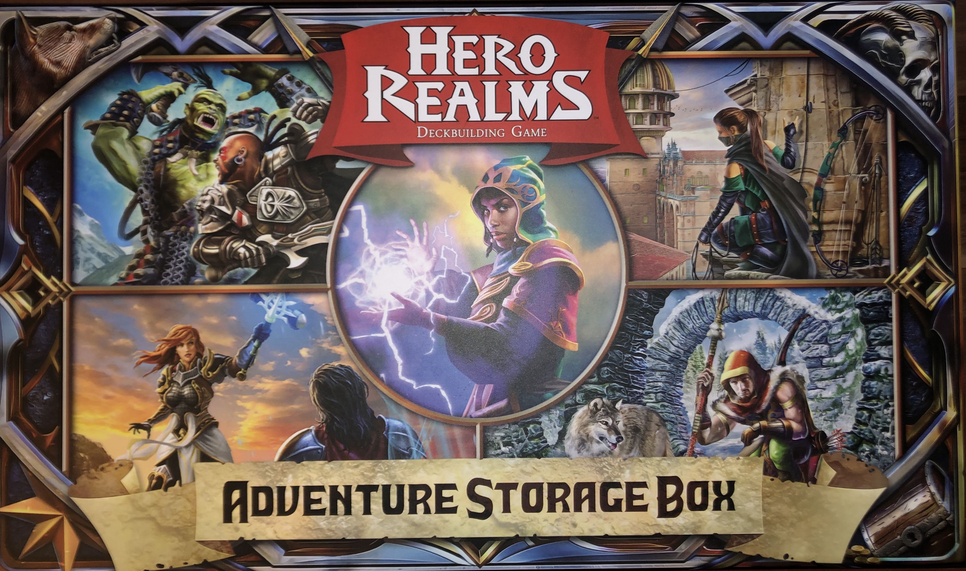 hero realms adventure storage box