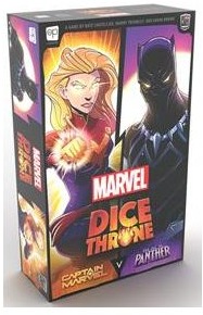 marvel dice throne 2hero box 1 captain marvel black panther