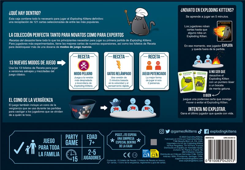 Exploding Kittens: Recettes Chatastrophiques imagen 4