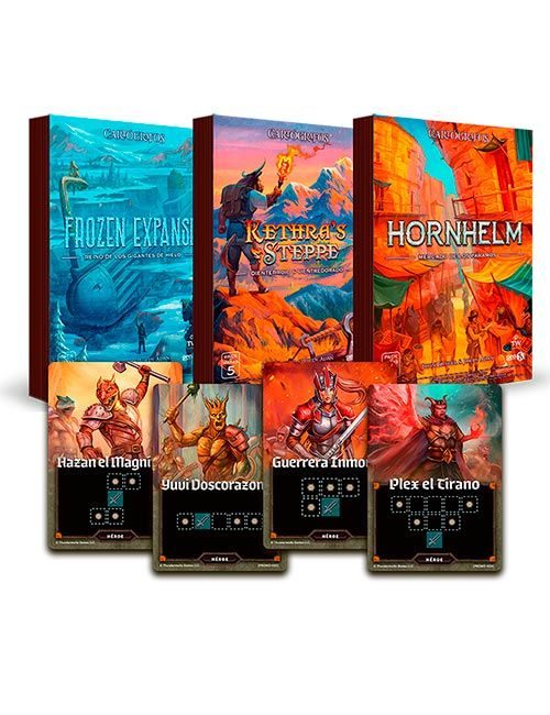 cartografos pack mapas 4 5 y 6 promos