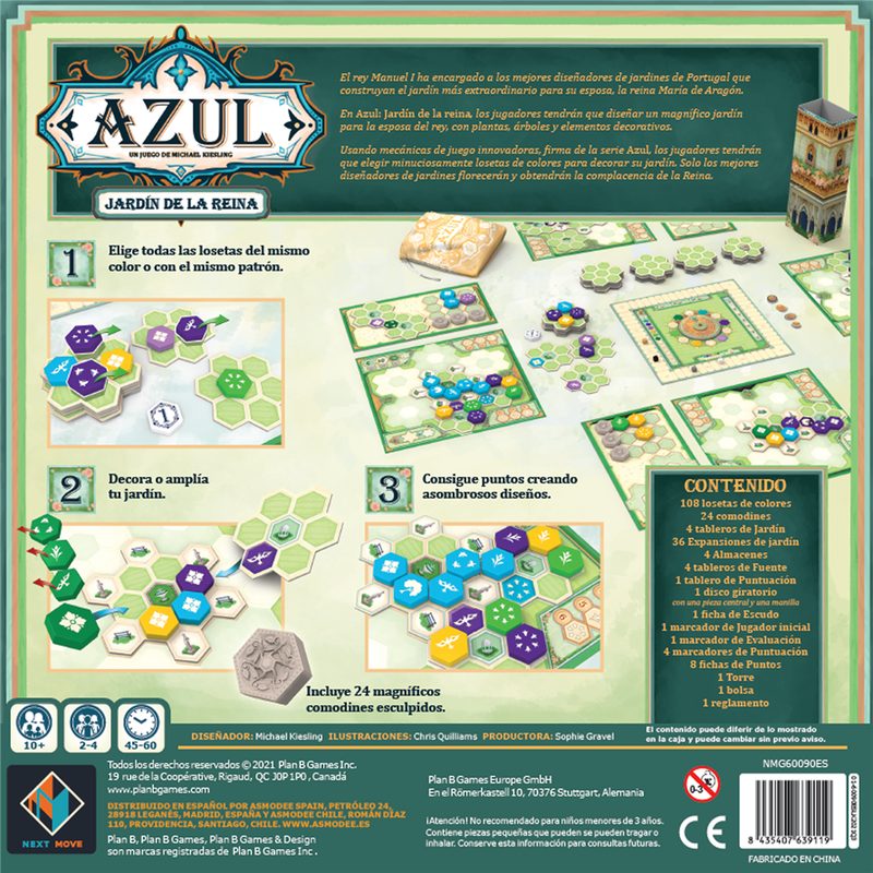 Azul: El Jardín de la Reina