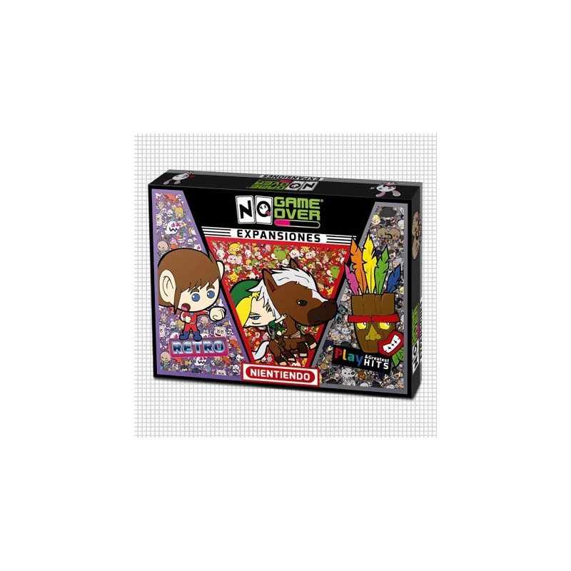 no game over nientiendo play greatest hits y retro