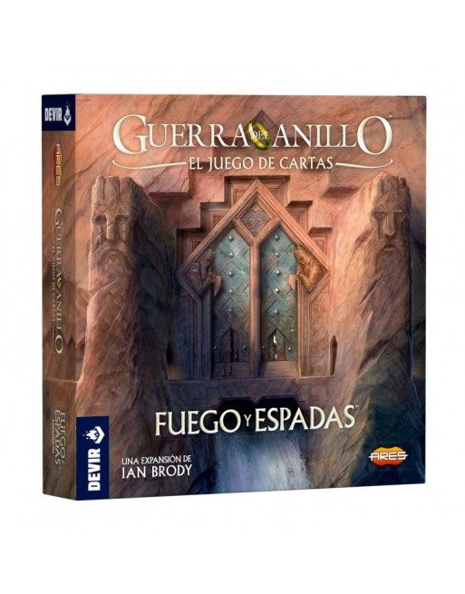 la guerra del anillo el juego de cartas fuego y espadas