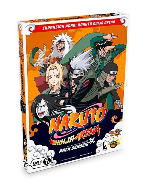 naruto ninja arena sensei pack