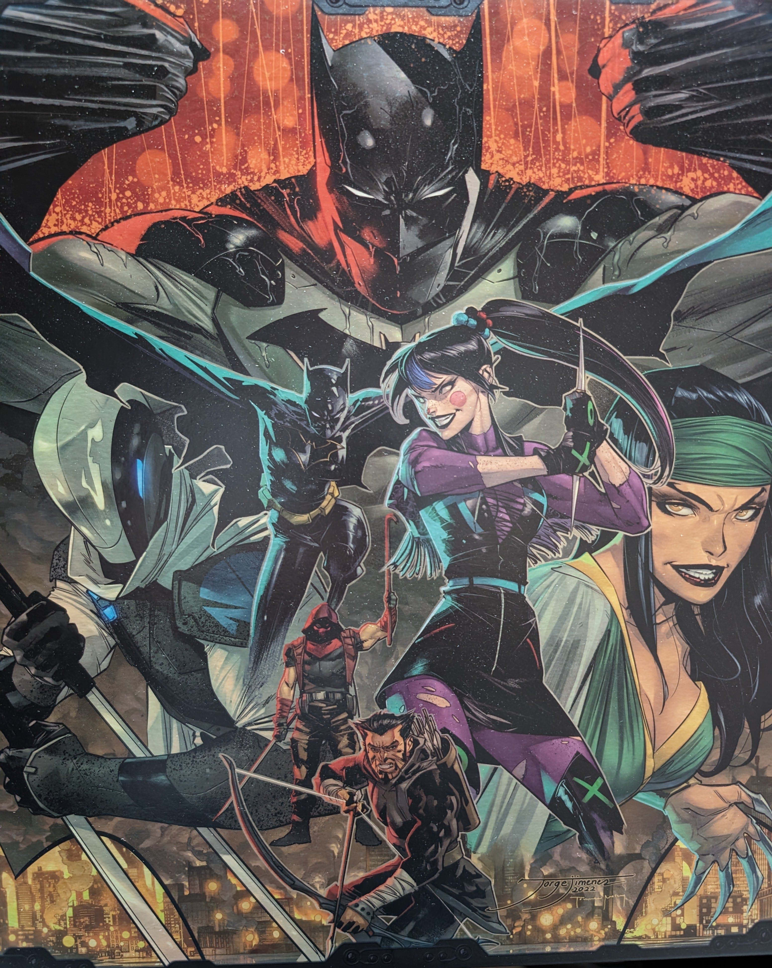 batman gotham city chronicles gotham city in flames