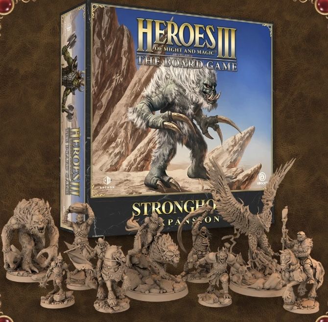 Heroes of Might and Magic III: El Juego de Mesa - Expansión Stronghold