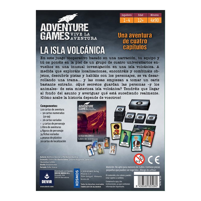 Adventure Games - La Isla Volcánica