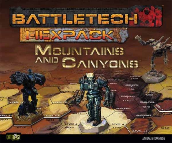 BattleTech Hex Pack: Mountains and Canyons