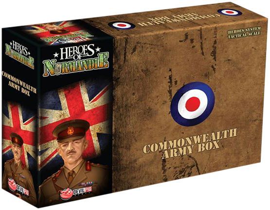 Heroes of Normandie Commonwealth Army Box
