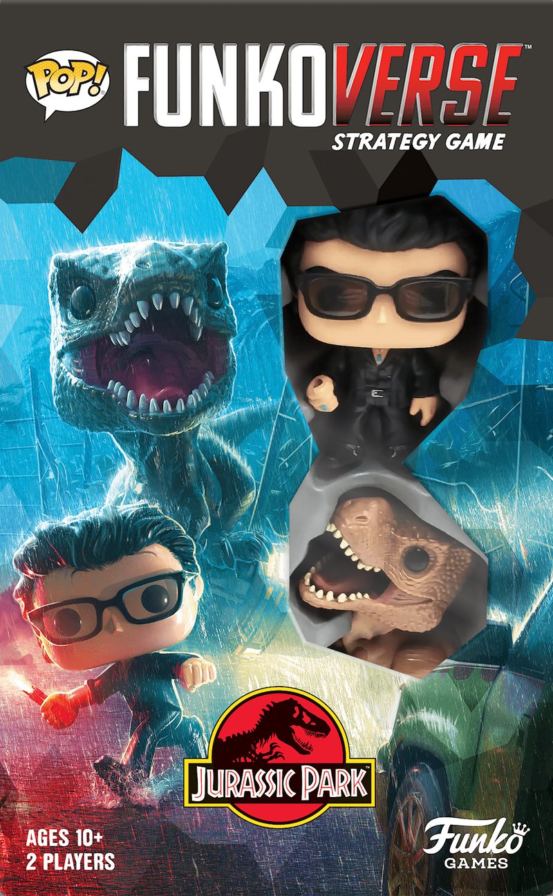 Funkoverse Strategy Game Jurassic Park 101