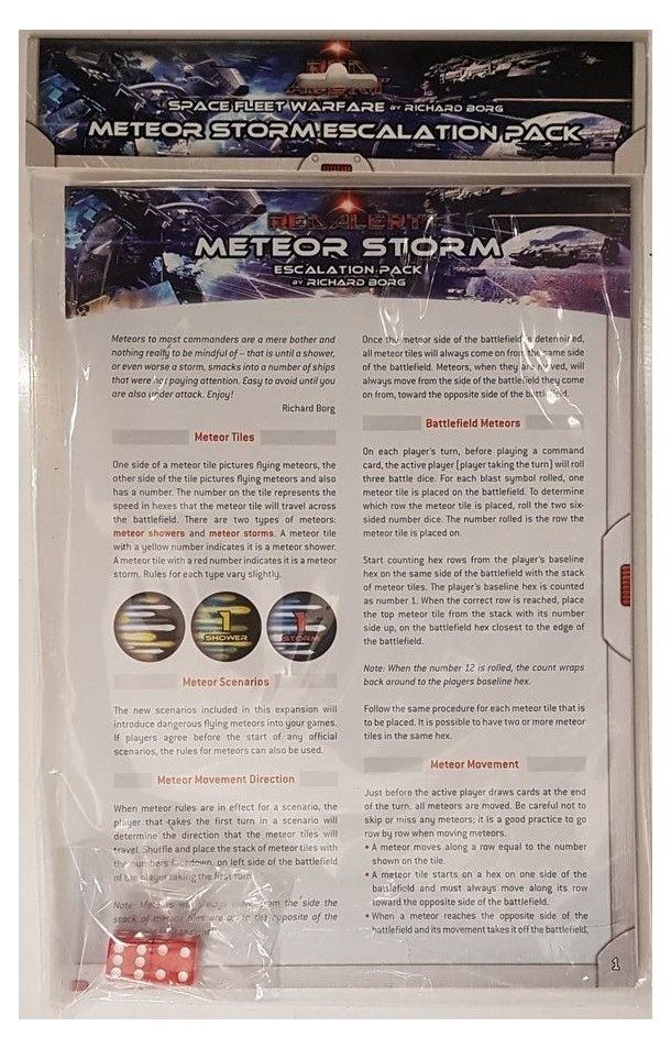 Red Alert: Space Fleet Warfare - Meteor Storm Escalation Pack