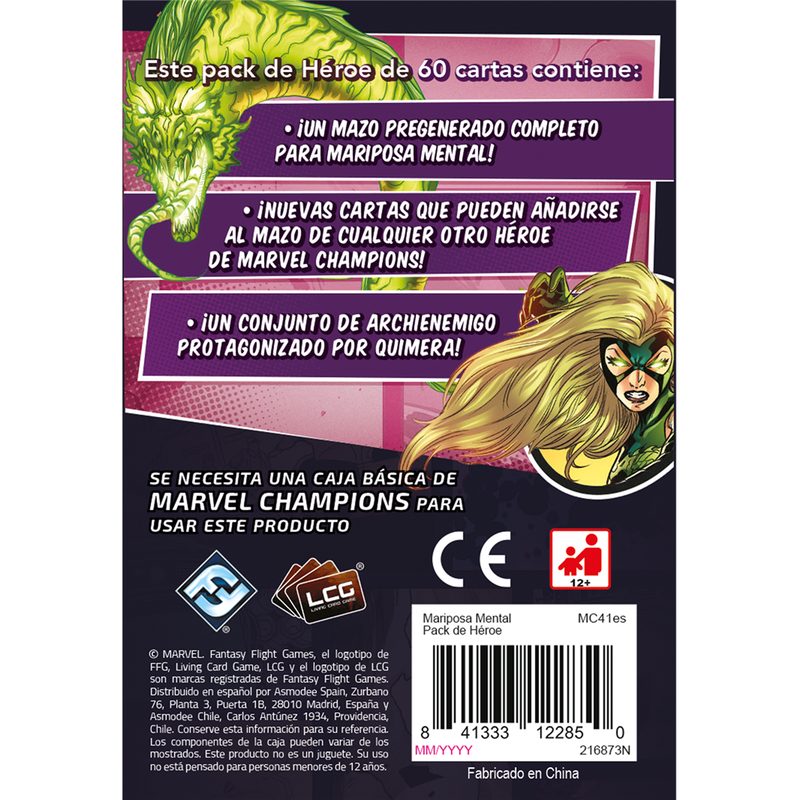 Marvel Champions: The Card Game – Psylocke Hero Pack imagen 3