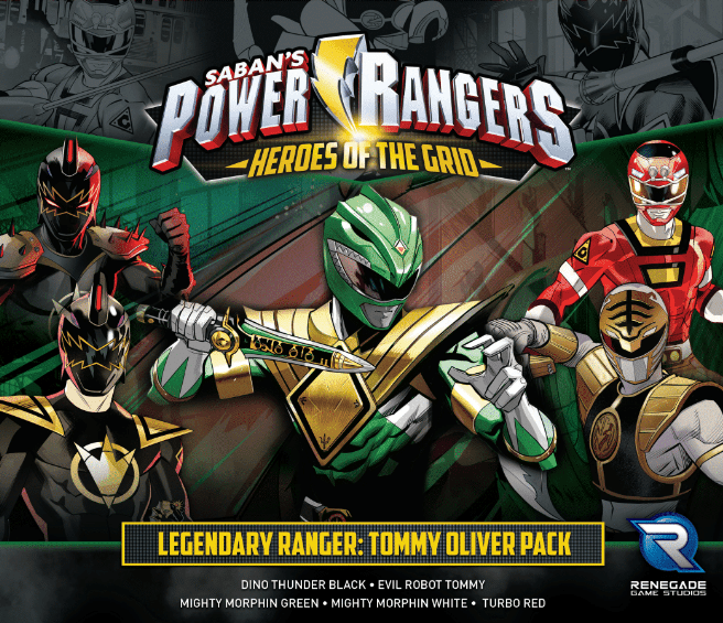 power rangers heroes of the grid legendary ranger tommy oliver pack