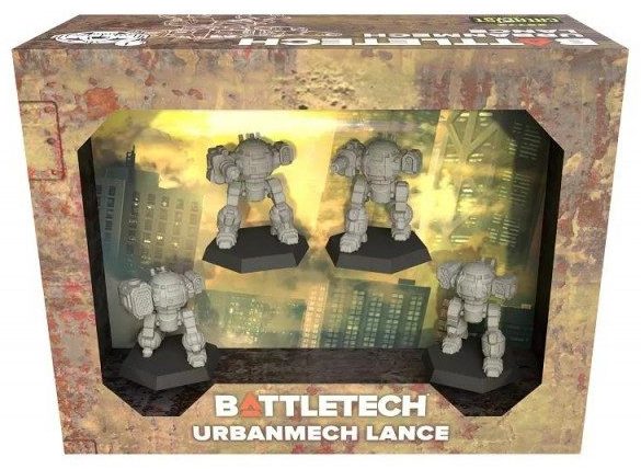 BattleTech UrbanMech Lance