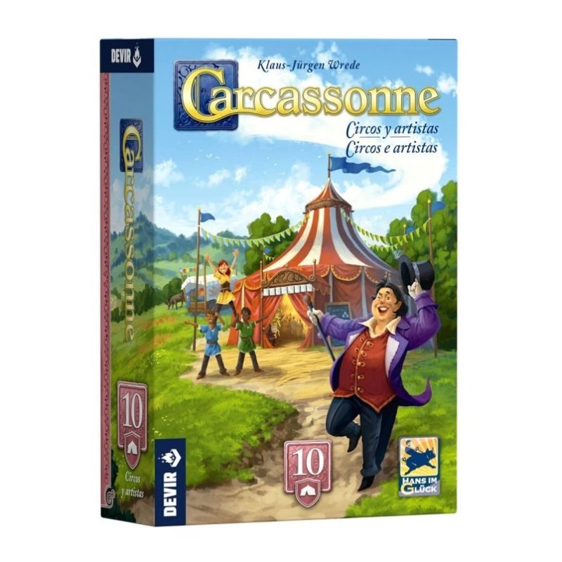 carcassonne circos y artistas