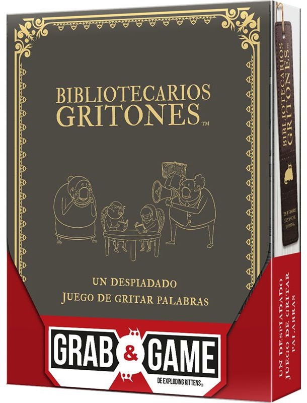 bibliotecarios gritones grab game