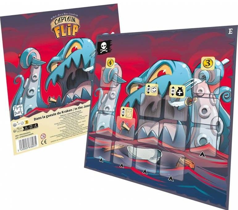 captain flip in the jaws of the kraken