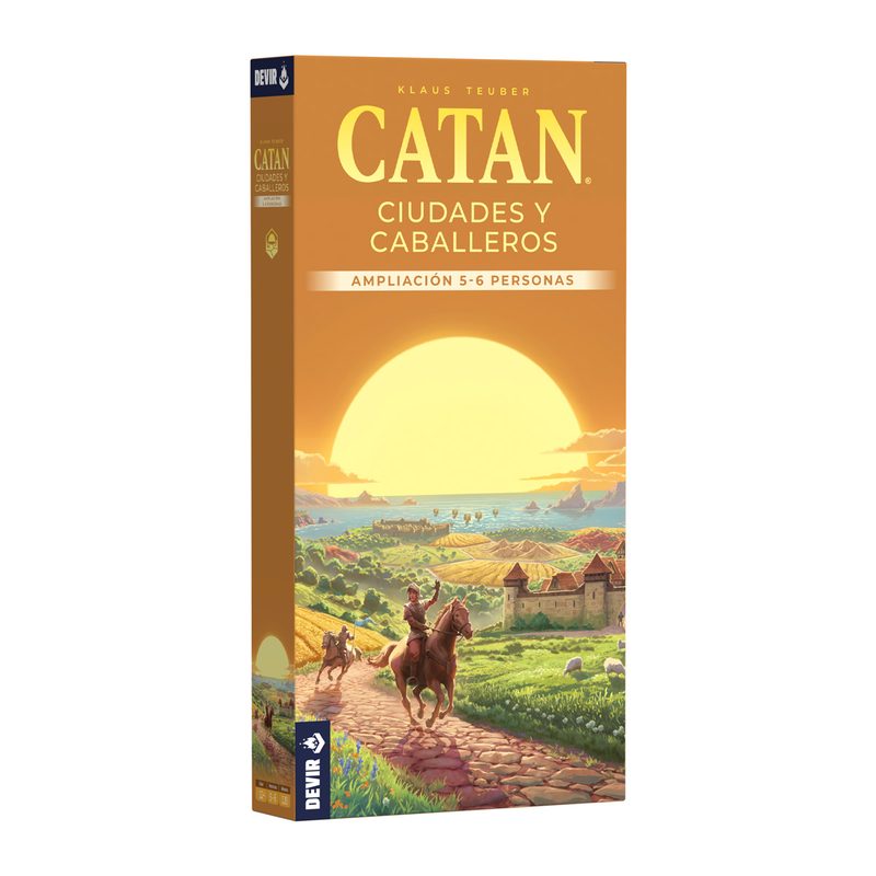 catan expansion ciudades y caballeros ampliacion para 5 y 6 jugadores ed 2025