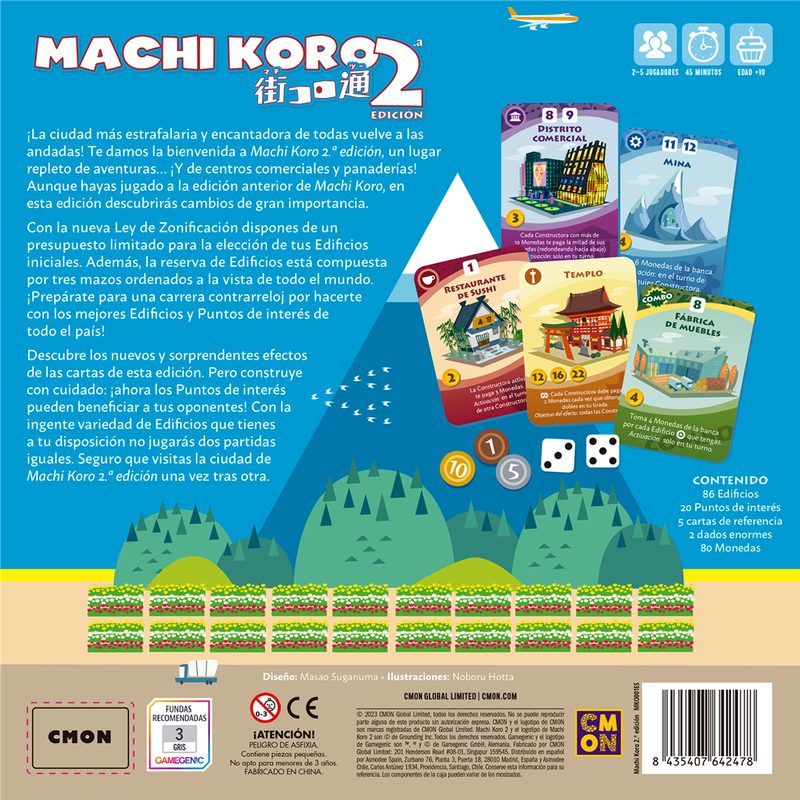 Machi Koro 2ª Edición imagen 2